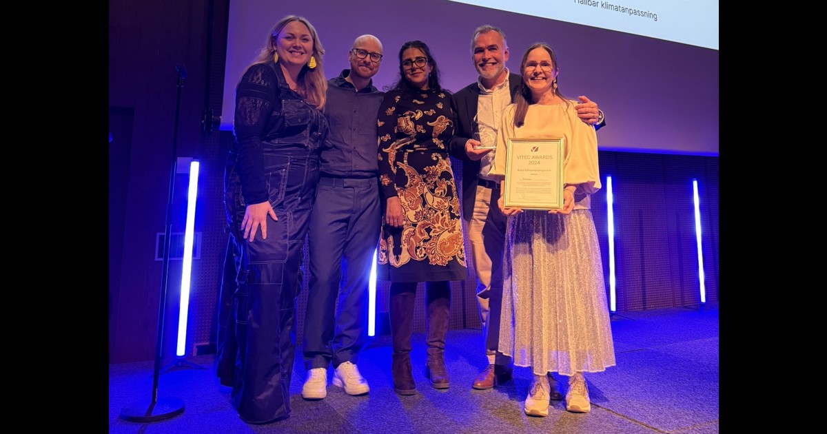 Väsbyhem – Vinnare av Vitec Awards 2024